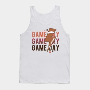 Game Day Retro Football Tank Top